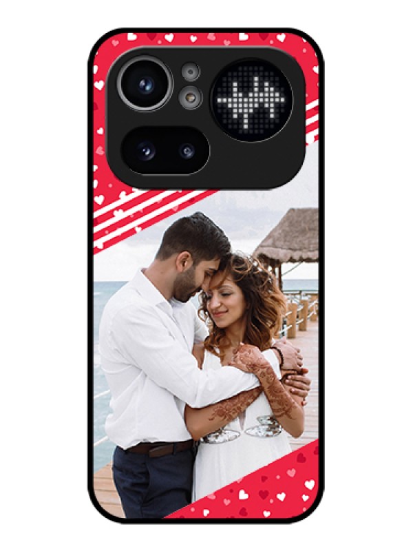 Custom Nothing Phone 4A Pro 5G Custom Glass Phone Case - Valentines Gift Design