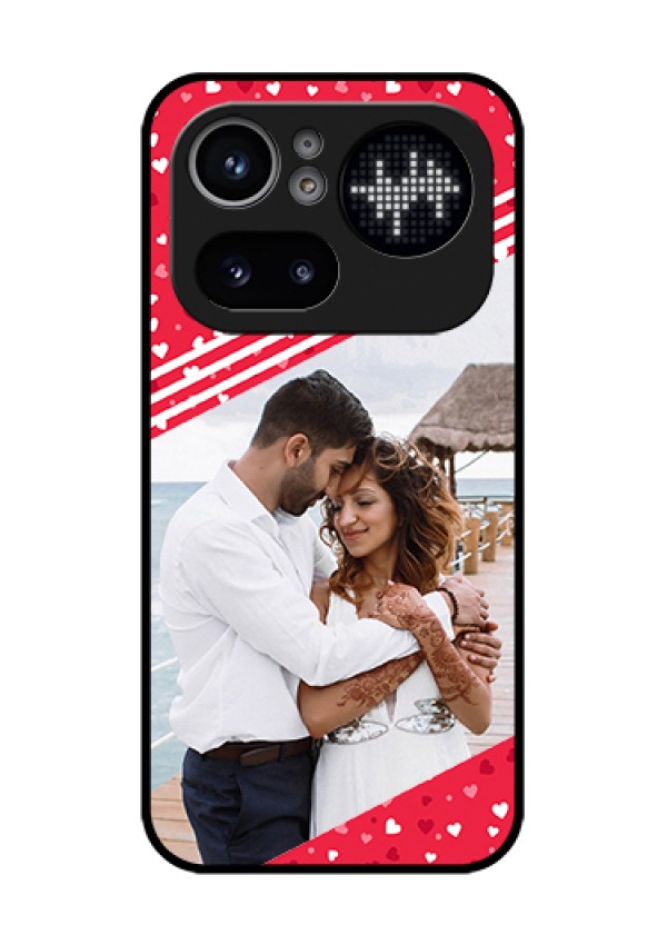 Nothing Phone 4A Pro 5G Custom Glass Phone Case - Valentines Gift Design