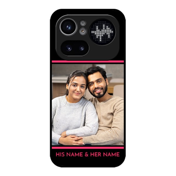 Nothing Phone 4A Pro 5G Custom Glass Phone Case - With Add Text Design