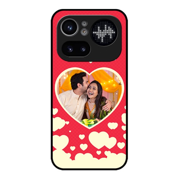 Nothing Phone 4A Pro 5G Custom Glass Phone Case - Love Symbols Phone Cover Design Nothing Phone 4A Pro 5G Custom Glass Phone Case - Love Symbols Phone Cover Design