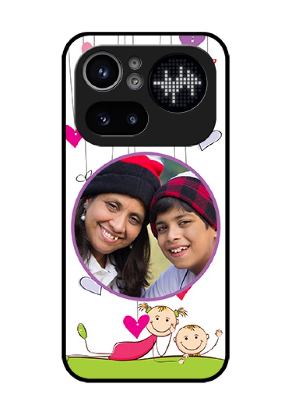 Nothing Phone 4A Pro 5G Custom Glass Phone Case - Cute Kids Phone Case Design