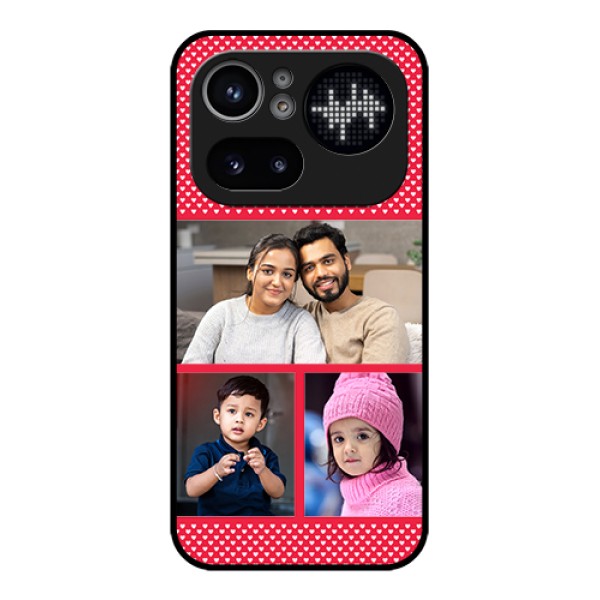 Nothing Phone 4A Pro 5G Custom Glass Phone Case - Bulk Photo Upload Design