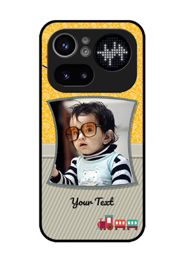 Nothing Phone 4A Pro 5G Custom Glass Phone Case - Baby Picture Upload Design