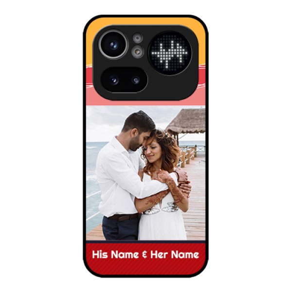 Nothing Phone 4A Pro 5G Custom Glass Phone Case - Colorful Case Design