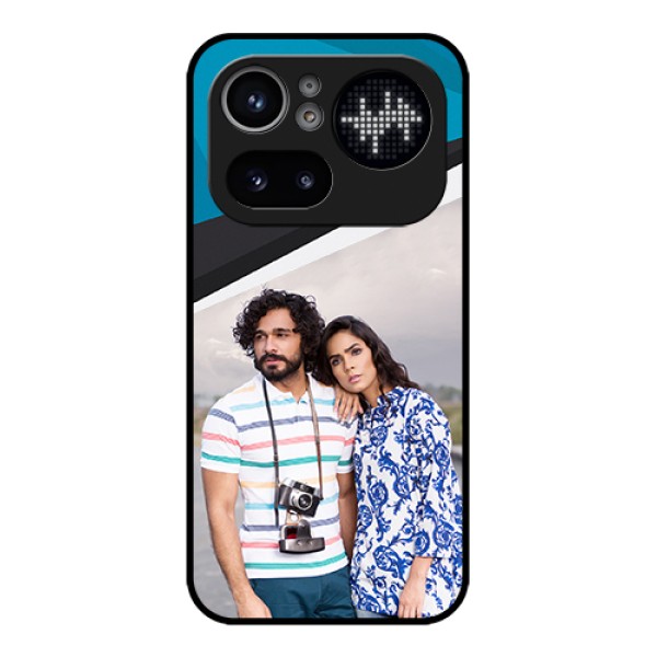 Nothing Phone 4A Pro 5G Custom Glass Phone Case - Simple Pattern Photo Upload Design