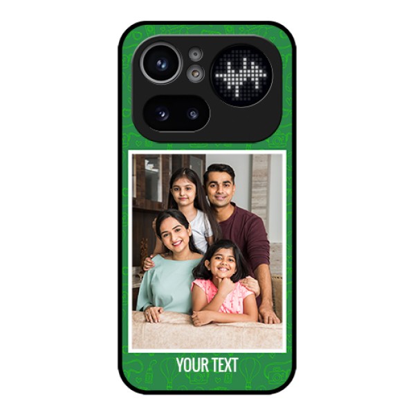 Nothing Phone 4A Pro 5G Custom Glass Phone Case - Picture Upload Design
