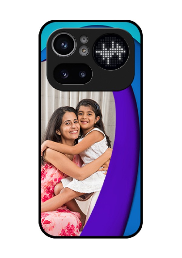 Nothing Phone 4A Pro 5G Custom Glass Phone Case - Simple Pattern Design