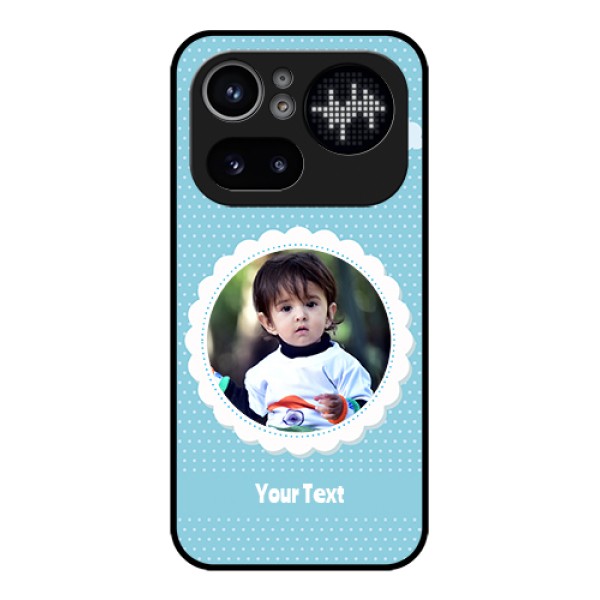 Nothing Phone 4A Pro 5G Custom Glass Phone Case - Violet Pattern Design Nothing Phone 4A Pro 5G Custom Glass Phone Case - Violet Pattern Design