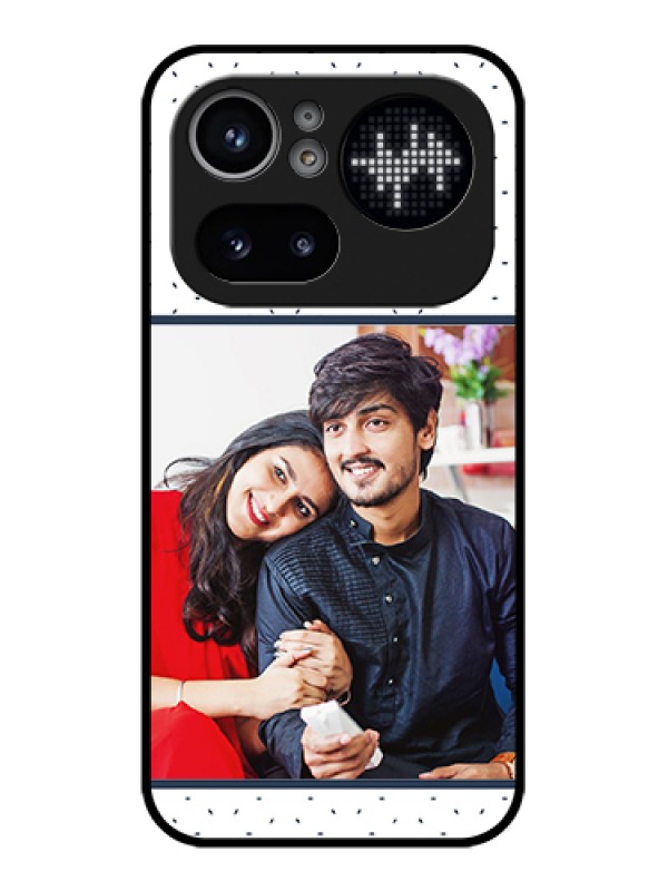 Custom Nothing Phone 4A Pro 5G Custom Glass Phone Case - Premium Dot Design