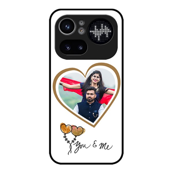 Nothing Phone 4A Pro 5G Custom Glass Phone Case - You & Me Design