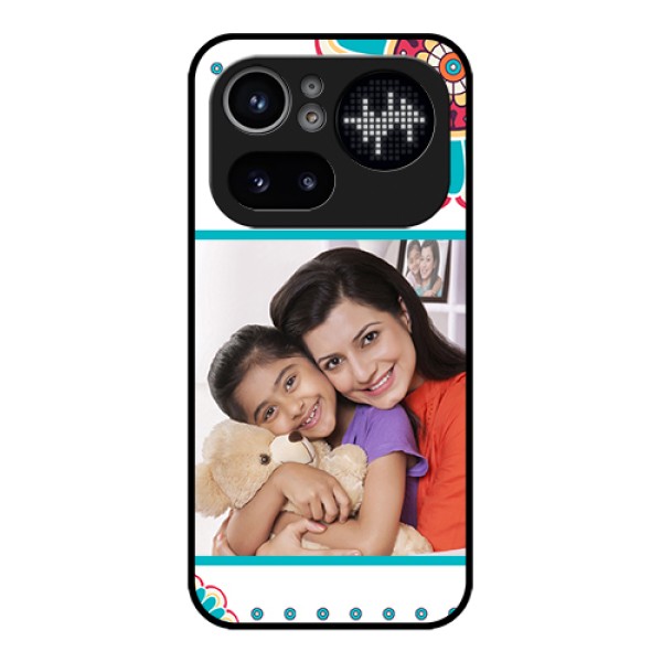 Nothing Phone 4A Pro 5G Custom Glass Phone Case - Flower Design