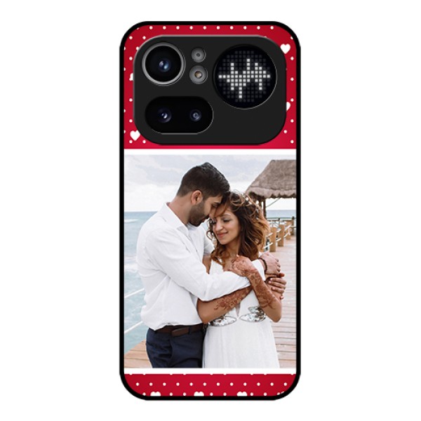 Nothing Phone 4A Pro 5G Custom Glass Phone Case - Hearts Mobile Case Design Nothing Phone 4A Pro 5G Custom Glass Phone Case - Hearts Mobile Case Design