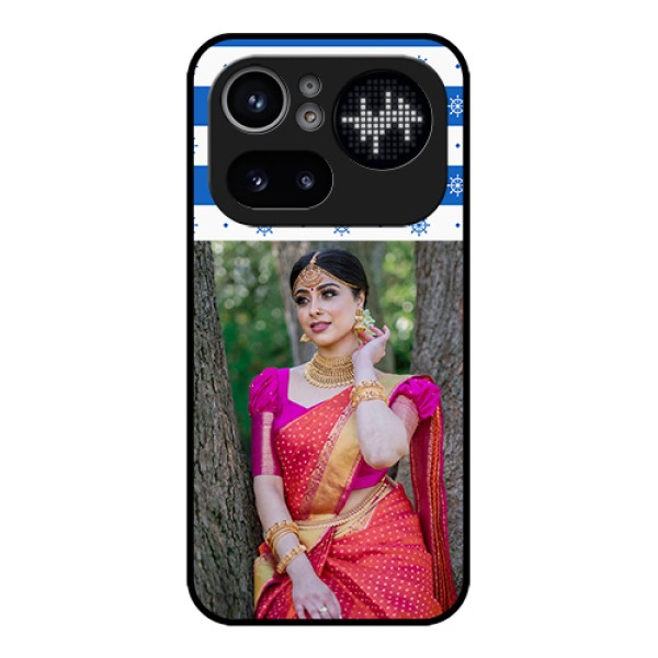 Nothing Phone 4A Pro 5G Custom Glass Phone Case - Snow Pattern Design