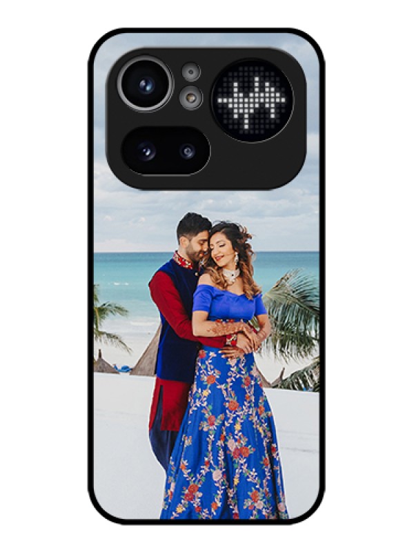 Custom Nothing Phone 4A Pro 5G Custom Glass Phone Case - Upload Full Picture Design