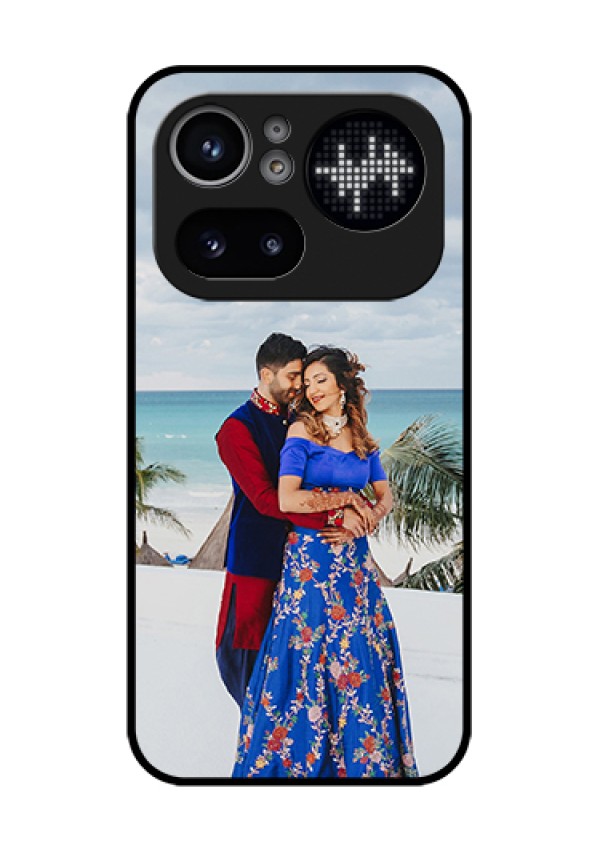 Nothing Phone 4A Pro 5G Custom Glass Phone Case - Upload Full Picture Design
