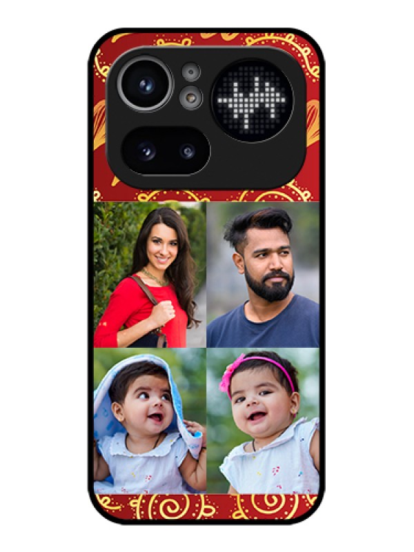 Custom Nothing Phone 4A Pro 5G Custom Glass Phone Case - 4 Image Traditional Design