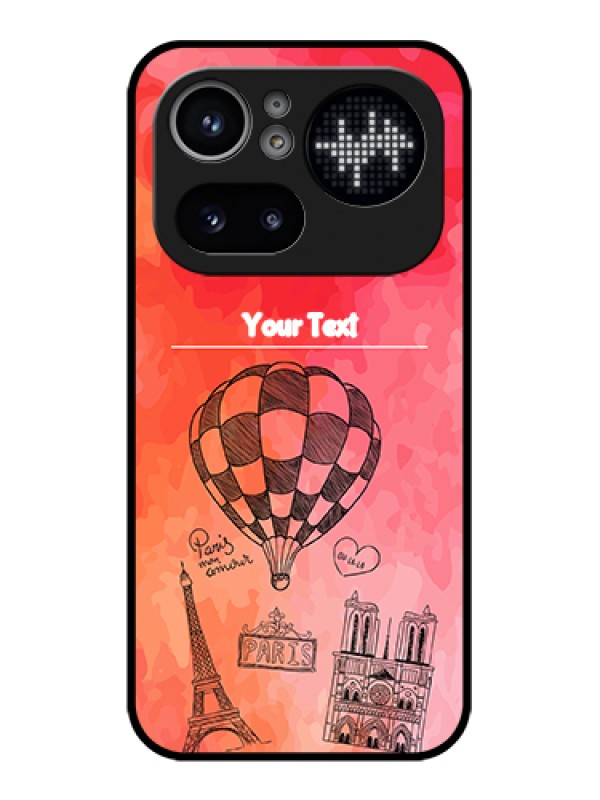 Custom Nothing Phone 4A Pro 5G Custom Glass Phone Case - Paris Theme Design