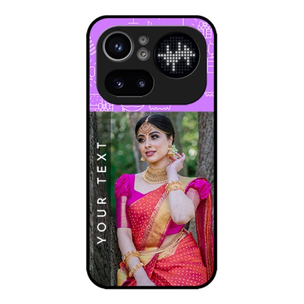 Nothing Phone 4A Pro 5G Custom Glass Phone Case - Birthday Icons Design