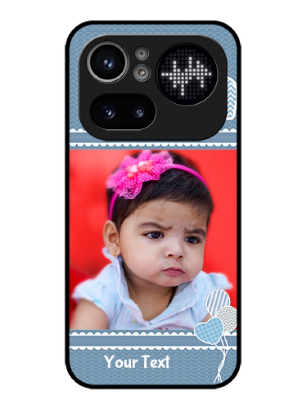 Custom Nothing Phone 4A Pro 5G Custom Glass Phone Case - With Kids Pattern Design