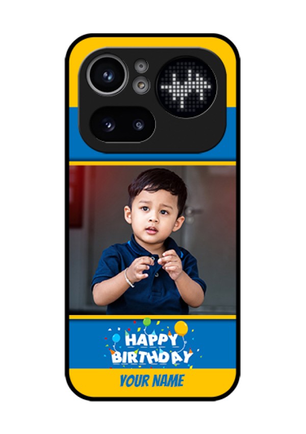 Nothing Phone 4A Pro 5G Custom Glass Phone Case - Birthday Wishes Design