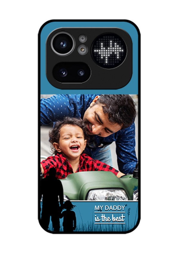 Nothing Phone 4A Pro 5G Custom Glass Phone Case - Best Dad Design