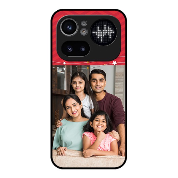 Nothing Phone 4A Pro 5G Custom Glass Phone Case - Happy Family Design