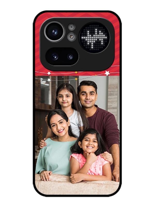 Custom Nothing Phone 4A Pro 5G Custom Glass Phone Case - Happy Family Design