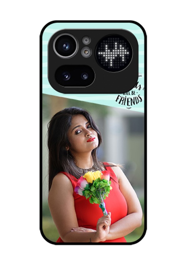 Nothing Phone 4A Pro 5G Custom Glass Phone Case - Friends Picture Icon Design