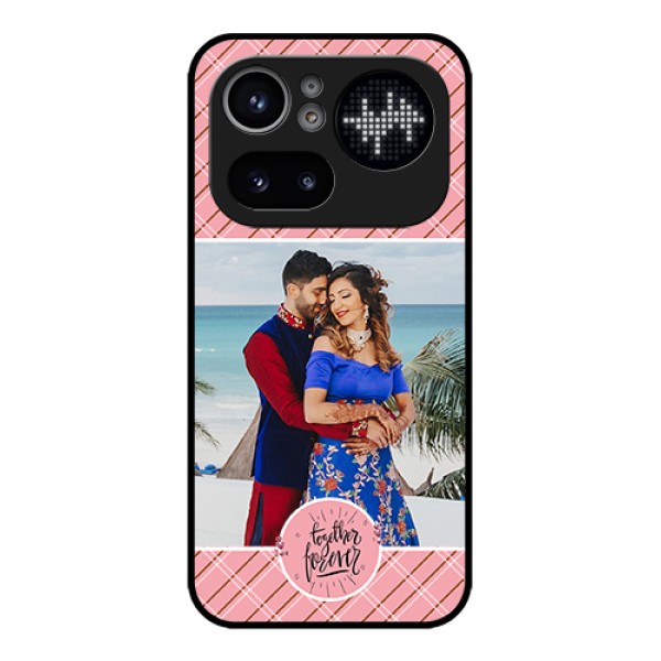 Nothing Phone 4A Pro 5G Custom Glass Phone Case - Together Forever Design Nothing Phone 4A Pro 5G Custom Glass Phone Case - Together Forever Design