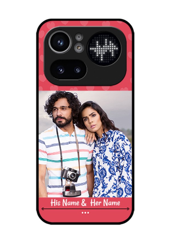 Nothing Phone 4A Pro 5G Custom Glass Phone Case - Simple Love Design