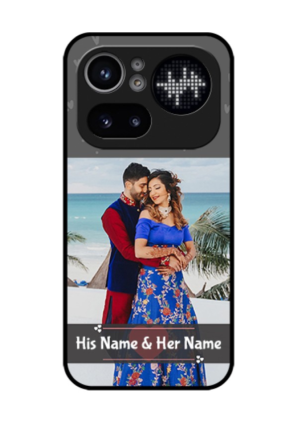 Nothing Phone 4A Pro 5G Custom Glass Phone Case - Buy Love Design With Photo Online