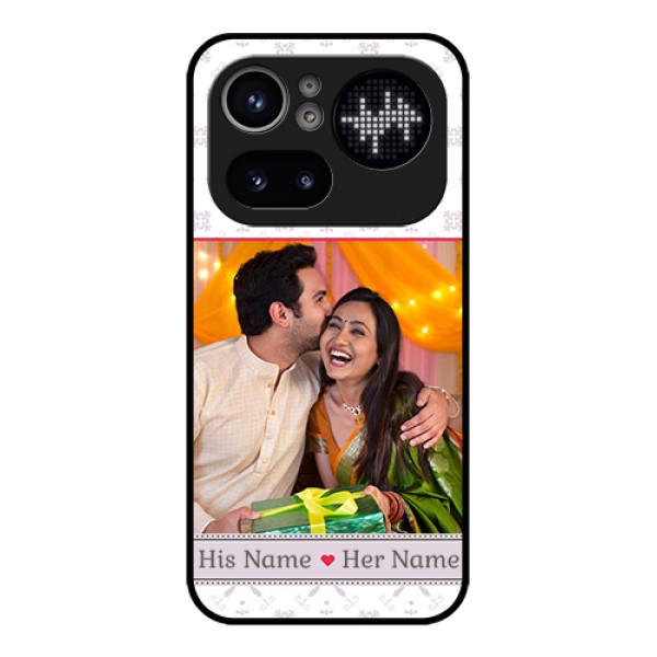 Nothing Phone 4A Pro 5G Custom Glass Phone Case - With Photo And Ethnic Design