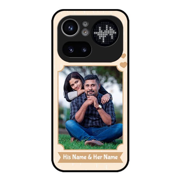 Nothing Phone 4A Pro 5G Custom Glass Phone Case - With Confetti Love Design Nothing Phone 4A Pro 5G Custom Glass Phone Case - With Confetti Love Design