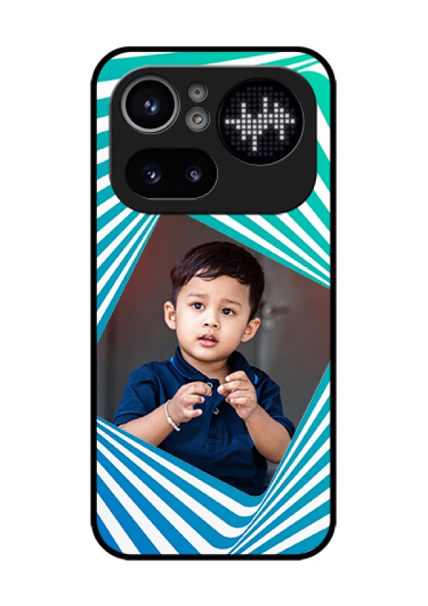 Nothing Phone 4A Pro 5G Custom Glass Phone Case - Abstract Spiral Design