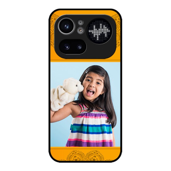 Nothing Phone 4A Pro 5G Custom Glass Phone Case - Photo Wedding Design