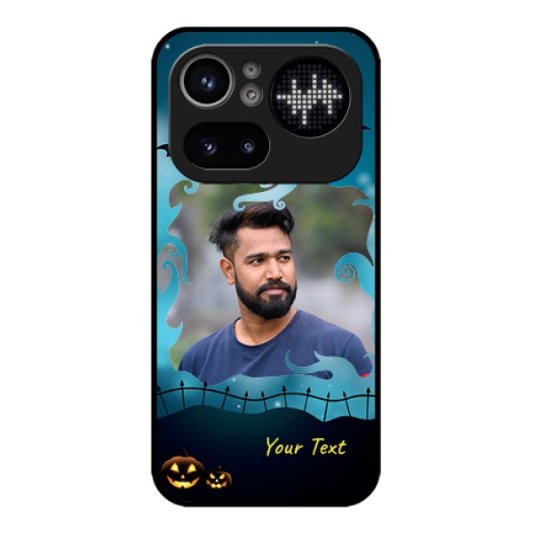 Nothing Phone 4A Pro 5G Custom Glass Phone Case - Halloween Frame Design Nothing Phone 4A Pro 5G Custom Glass Phone Case - Halloween Frame Design