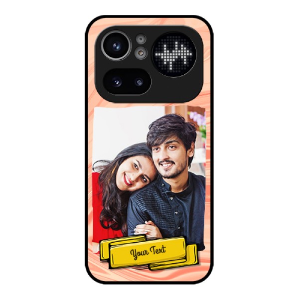 Nothing Phone 4A Pro 5G Custom Glass Phone Case - Marble Texture Design Nothing Phone 4A Pro 5G Custom Glass Phone Case - Marble Texture Design