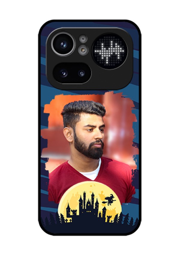 Nothing Phone 4A Pro 5G Custom Glass Phone Case - Halloween Witch Design