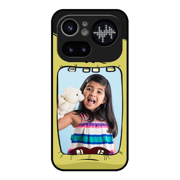 Nothing Phone 4A Pro 5G Custom Glass Phone Case - Cartoon Monster Back Case Design Nothing Phone 4A Pro 5G Custom Glass Phone Case - Cartoon Monster Back Case Design