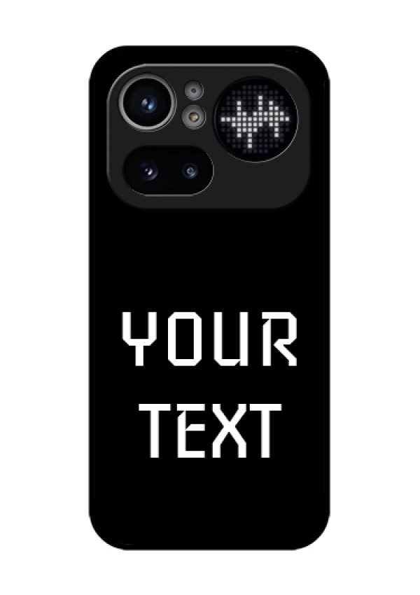 Nothing Phone 4A Pro 5G Custom Glass Phone Case - Your Name Design