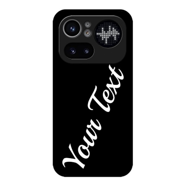Nothing Phone 4A Pro 5G Custom Glass Phone Case - With Your Name Design Nothing Phone 4A Pro 5G Custom Glass Phone Case - With Your Name Design