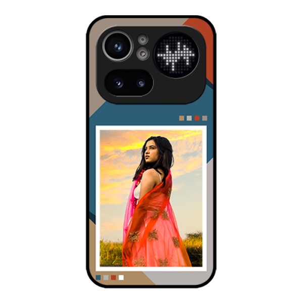 Nothing Phone 4A Pro 5G Custom Glass Phone Case - Retro Color Pallet Design