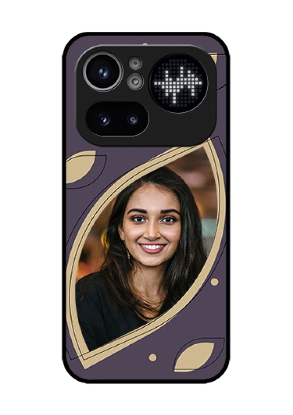 Nothing Phone 4A Pro 5G Custom Glass Phone Case - Falling Leaf Design