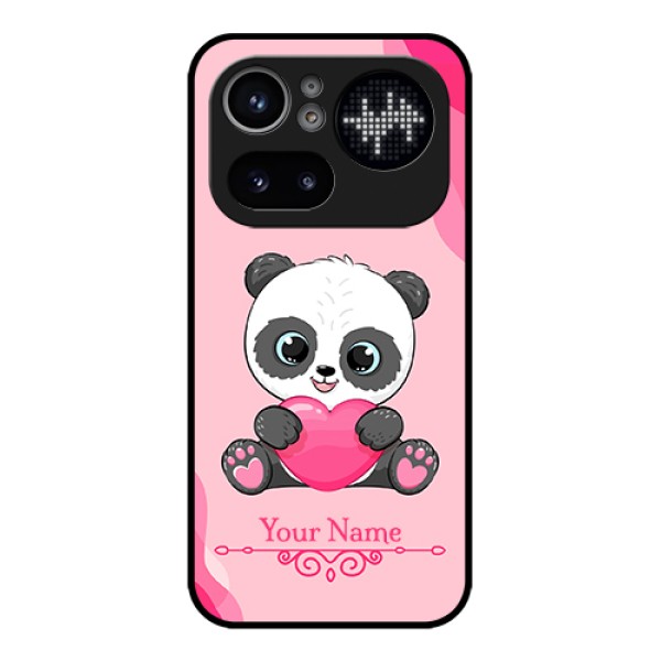 Nothing Phone 4A Pro 5G Custom Glass Phone Case - Cute Panda Design
