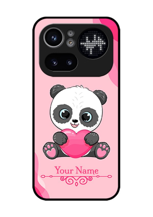 Nothing Phone 4A Pro 5G Custom Glass Phone Case - Cute Panda Design