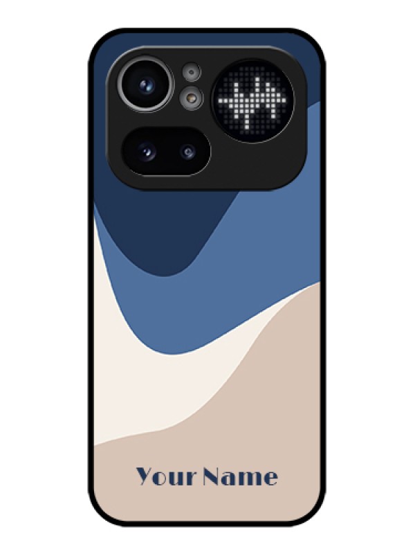 Custom Nothing Phone 4A Pro 5G Custom Glass Phone Case - Abstract Drip Art Design