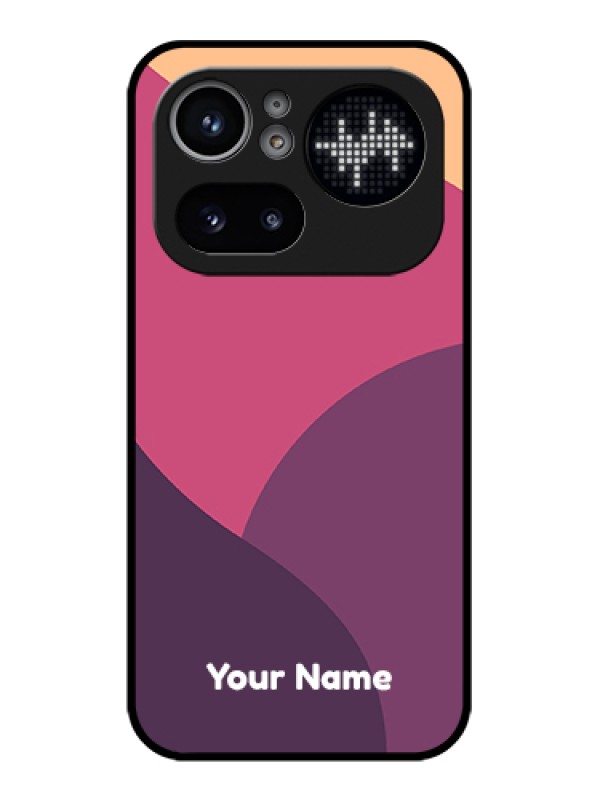 Custom Nothing Phone 4A Pro 5G Custom Glass Phone Case - Mixed Multi - Colour Abstract Art Design