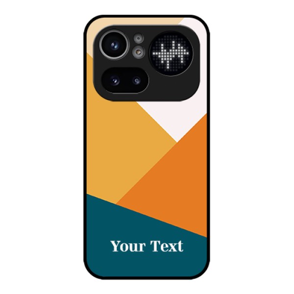 Nothing Phone 4A Pro 5G Custom Glass Phone Case - Stacked Multi - Colour Design Nothing Phone 4A Pro 5G Custom Glass Phone Case - Stacked Multi - Colour Design
