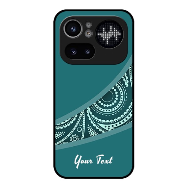 Nothing Phone 4A Pro 5G Custom Glass Phone Case - Semi Visible Floral Design Nothing Phone 4A Pro 5G Custom Glass Phone Case - Semi Visible Floral Design