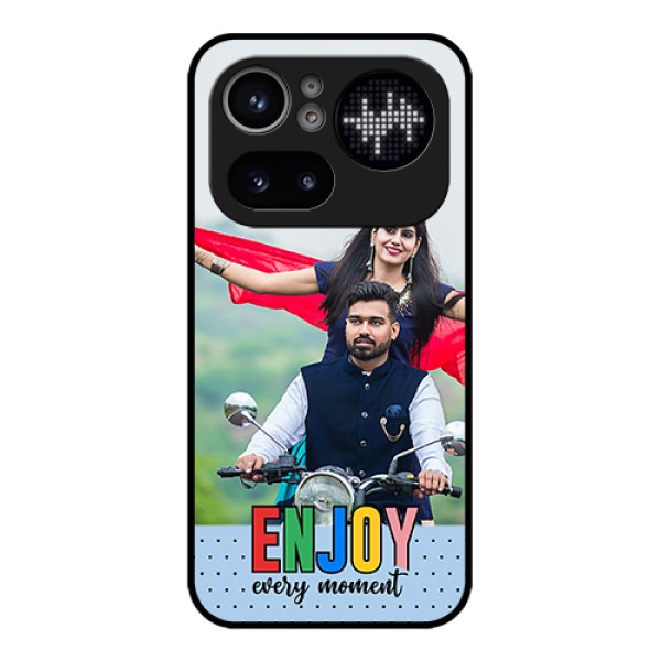 Nothing Phone 4A Pro 5G Custom Glass Phone Case - Enjoy Every Moment Design Nothing Phone 4A Pro 5G Custom Glass Phone Case - Enjoy Every Moment Design